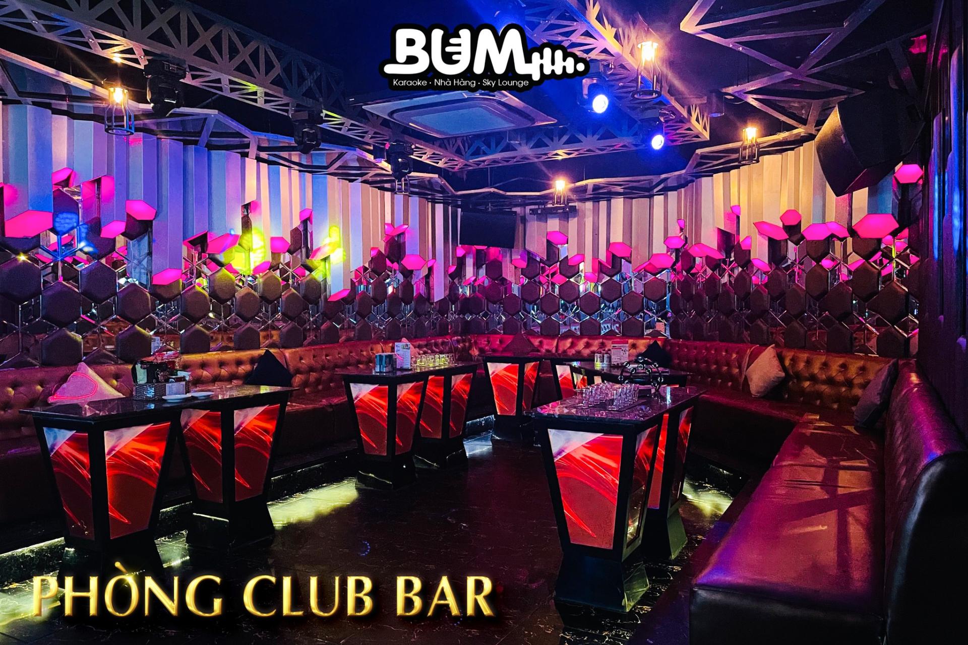 Top phòng karaoke đẹp tại Bến Tre: Phòng Club Bar